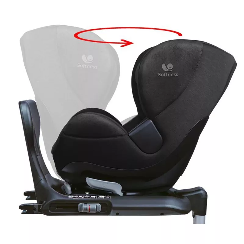 Silla de Auto Renolux Gaïa R129 i-Size Negra